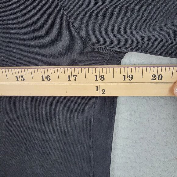 Chicos Travelers Black Tie Front Cardigan Size 0 Pink Silk Trim Stretch Knit - Picture 8 of 10